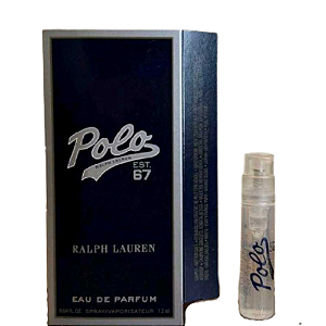 Amostra Oficial Polo 67 Eau de Parfum - Ralph Lauren