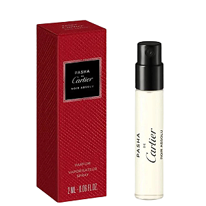 Amostra Oficial Pasha Noir Absolu Parfum - Cartier