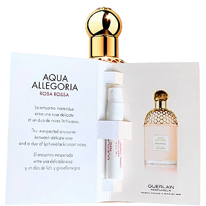 Amostra Aqua Allegoria Rosa Rossa – Guerlain