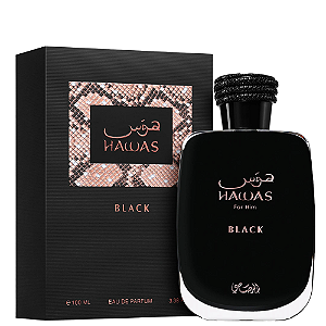 Perfume Hawas Black - Masculino - Rasasi