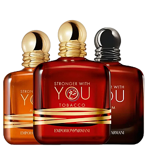 Kit Trilogia Stronger - 3 Flaconetes de 2ml