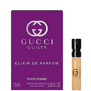 Amostra Oficial Guilty Elixir de Parfum pour Femme – Gucci