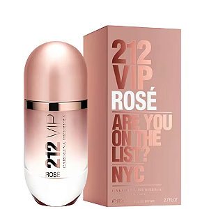 Perfume 212 VIP Rosé - Carolina Herrera - 80ml