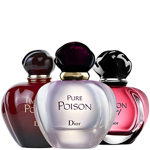 Kit Signature Poison - 3 Flaconetes de 2ml