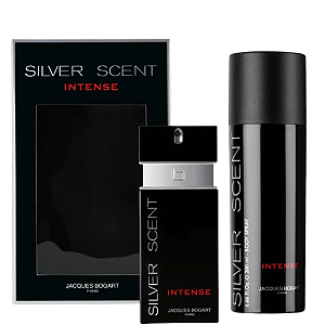 Kit Silver Scent Intense - Jaques Bogart - Perfume + Desodorante