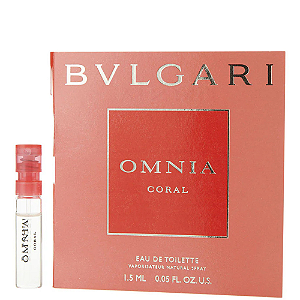 Amostra Oficial Omnia Coral - Bvlgari