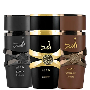Kit Asad Collection - 3 Flaconetes de 2ml