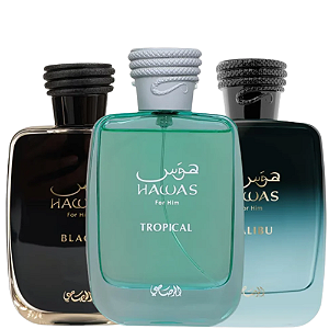 Kit Hawas Experience - 3 Flaconetes de 2ml