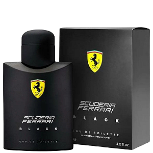 Perfume Ferrari Black – Scuderia Ferrari - 125ml