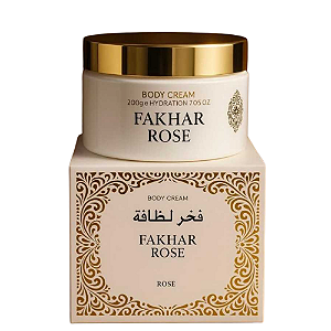 Hidratante Corporal Fakhar Rose - Isabelle La Belle - 200ml