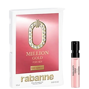Amostra Oficial Million Gold for Her Pure Diamonds - Rabanne (Lançamento)