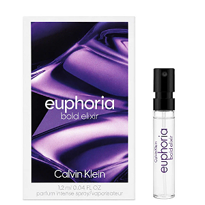 Amostra Oficial Euphoria Bold Elixir - Calvin Klein (Lançamento)