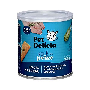 Pet Delicia Gato File De Peixe 320Gr
