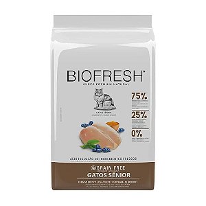 Ração Biofresh Gatos Sênior Frango 1,5 kg