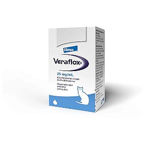 Veraflox Antimicrobiano Suspensão para Gatos 15 ml