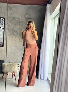 Calça Pantalona Reta