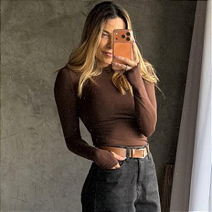 Blusa Manga Golinha Furo Dedo