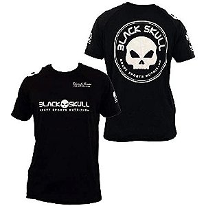 Camiseta Black Skull Soldado Preta
