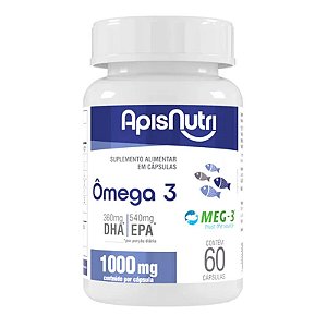 Omega 3 Apisnutri 60 caps. 1000mg