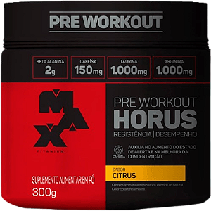 HORUS MAX TITANIUM CITRUS 300gr