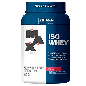 Iso Whay Max Titanium Morango