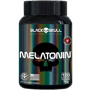 Black Skull Melatonina 120 Comprimidos