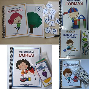 Material Alfabetização - Kit Básico De Alfabetização