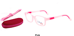 ARMAÇÃO DE GRAU INFANTIL FEMININO SILMO KIDS PINK