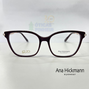 ARMAÇÃO DE ACETATO  ANA HICKMANN - MARROM TARTARUGA