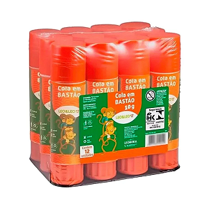 Cola Bastão 10 Gramas Cx/12Und Leoeleo