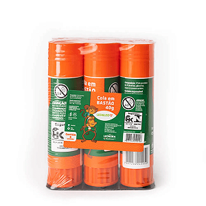 Cola Bastao 40Gramas Cx/6 Und Leoeleo