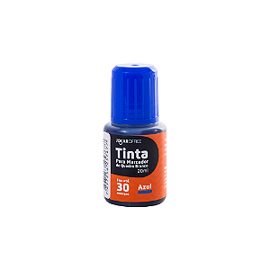 Tinta Marcador Quadro Branco 20Ml Azul Cx/12 Und