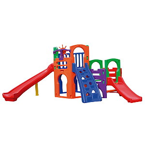 Multiplay Com Escalada Plastico Reforçado Brinquedo Infantil