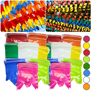 Bandeirola Festa Junina 25x30 Cor Unica Plásticas 3000M