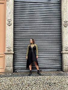 Vestido Lenço Preto