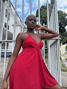 Vestido Lenço Margem