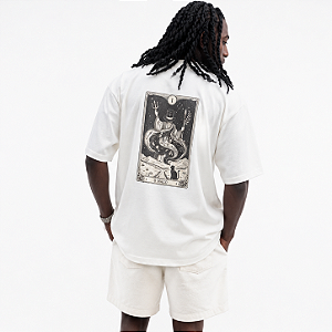 Camiseta Oversized O Mago Off White