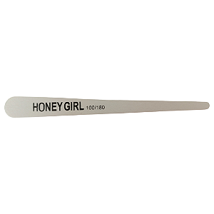 LIXA DE UNHA PROFISSIONAL HONEY GIRL 100/180 BRANCA
