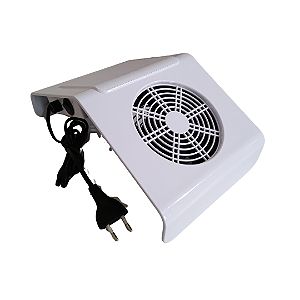 ASPIRADOR PÓ COLETOR DE UNHAS PROFISSIONAL NAIL DUST 8007L COR BRANCO 110V/220V