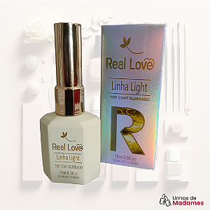 TOP COAT BLINDADO REAL LOVE - BRILHO E PROTEÇÃO INCOMPARÁVEIS