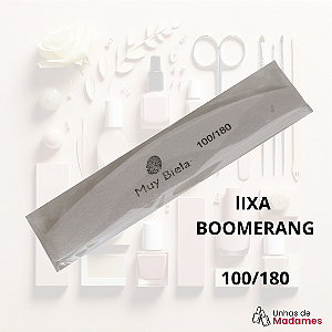 LIXA BOOMERANG MUY BIELA - QUALIDADE PROFISSIONAL (100/180)