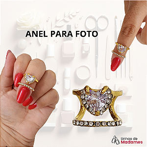 ANEL PARA FOTO - REALCE SUAS UNHAS COM ESTILO