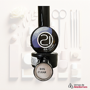 TOP COAT EUS-CLEAR NAILS 21 - PROTEÇÃO E BRILHO PARA UNHAS