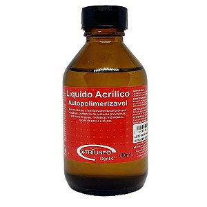 Resina Acrílica Auto Líquido 100ml Triunfo