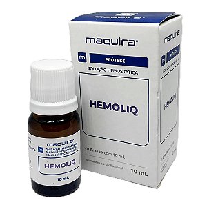 Hemostático Odonto Podologia Hemoliq 10ml Maquira