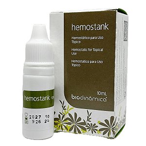 Hemostático Odonto Podologia Hemostank 10ml Biodinâmica