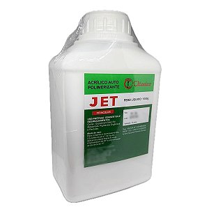 Resina Acrílica Auto Pó 1000g Incolor Jet Clássico