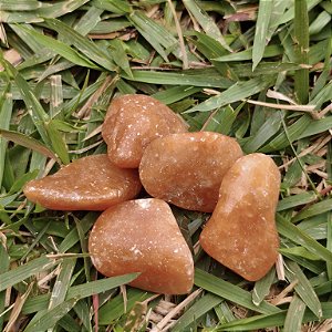 Calcita Laranja Rolada