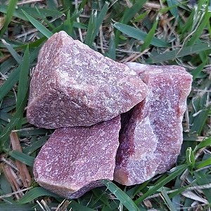 Quartzo Vermelho Bruto