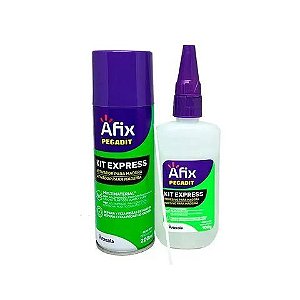 KIT MDF 100GR (COLA + ACELERADOR) AFIX ARTECOLA
